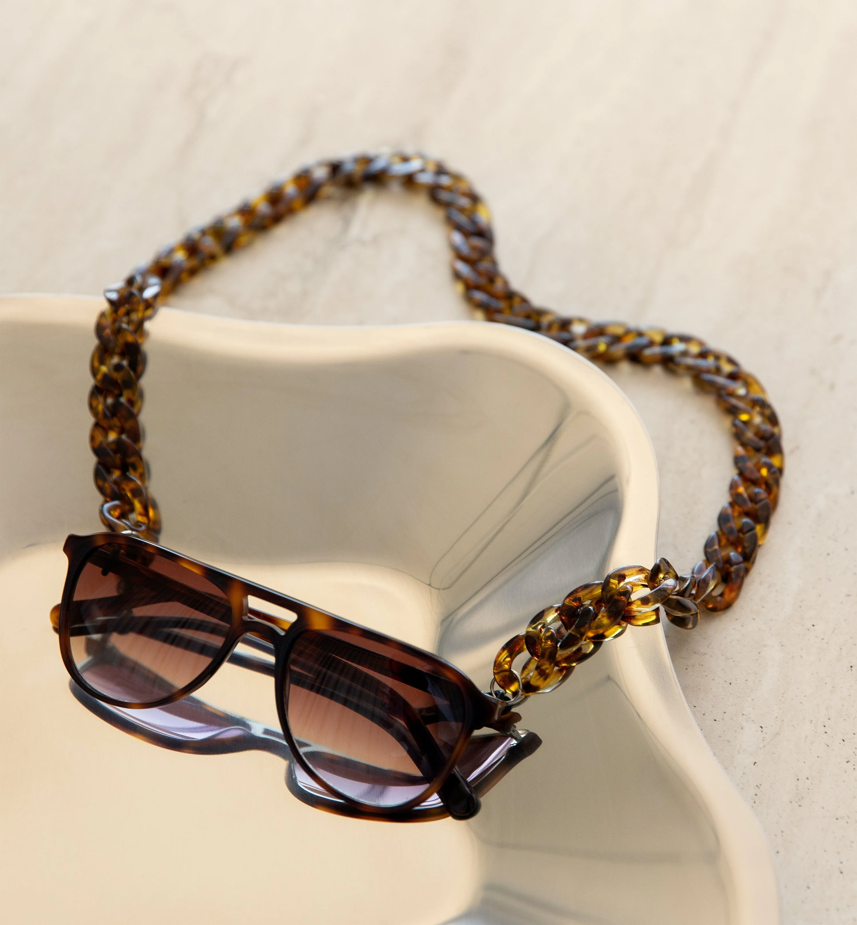 Chunky Acetate Eyewear Chain 700 mm - Image 13
