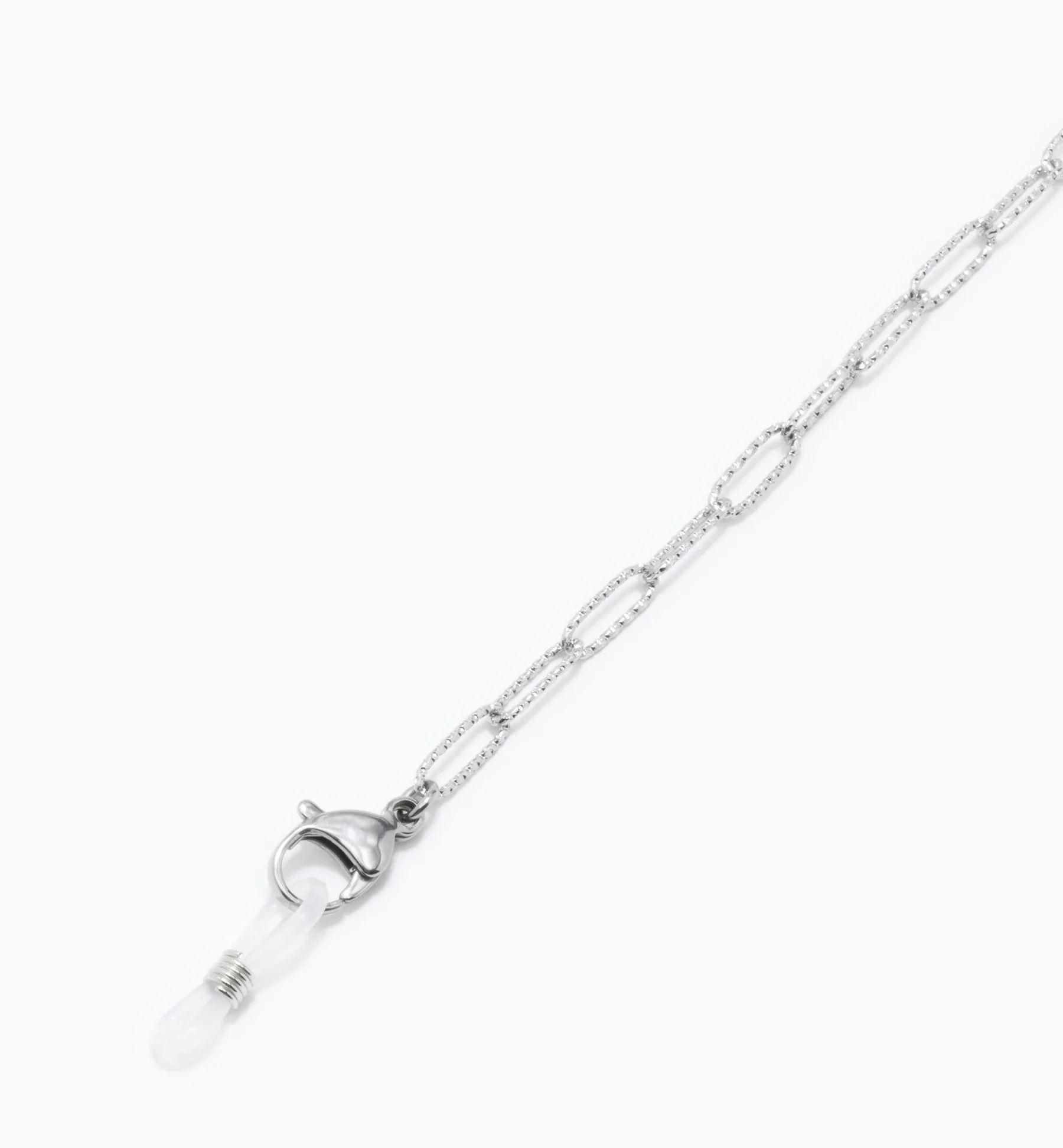 Encrusted Stainless Steel Eyewear Chain - Image 4