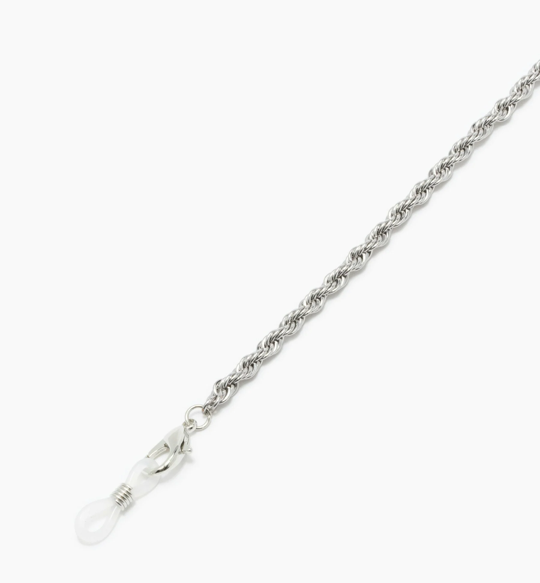 Slender Twist Stainless Eyewear Chain 700 mm - Image 3